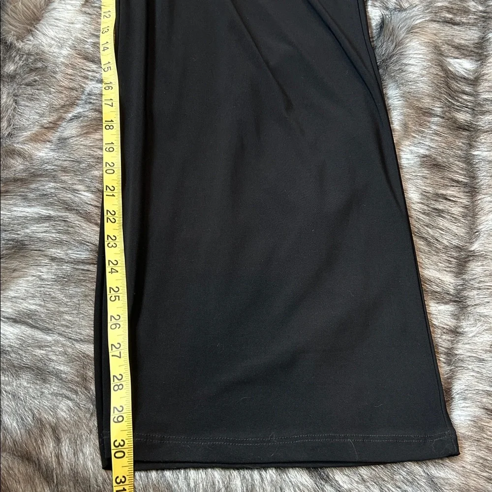 NWT Kayleigh Zenia Front Cross Strap Detail Jumpsuit Black Size Large - Picture 8 of 10